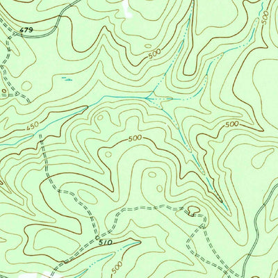 United States Geological Survey Bush River, SC (1970, 24000-Scale) digital map