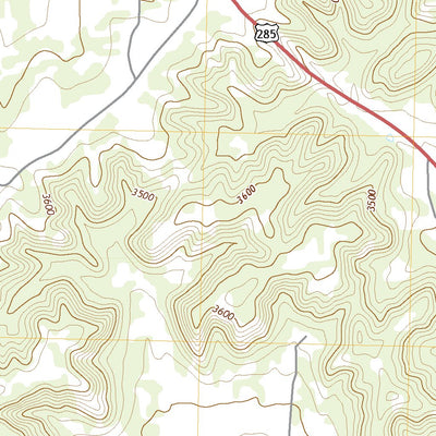 United States Geological Survey Busher Canyon, TX (2019, 24000-Scale) digital map
