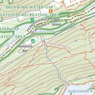 United States Geological Survey Bushkill, PA (2023, 24000-Scale) digital map