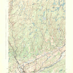United States Geological Survey Bushkill, PA-NJ (1943, 62500-Scale) digital map