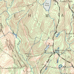 United States Geological Survey Bushkill, PA-NJ (1943, 62500-Scale) digital map