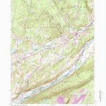 United States Geological Survey Bushkill, PA-NJ (1944, 24000-Scale) digital map