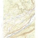 United States Geological Survey Bushkill, PA-NJ (1947, 31680-Scale) digital map