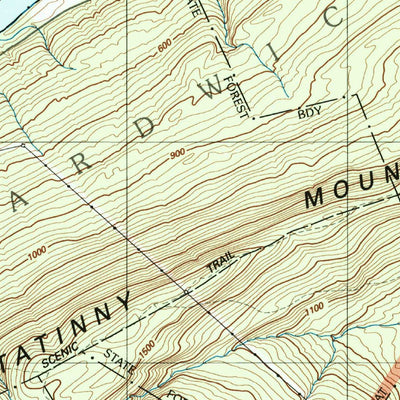United States Geological Survey Bushkill, PA-NJ (1999, 24000-Scale) digital map