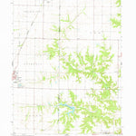 United States Geological Survey Bushnell East, IL (1974, 24000-Scale) digital map