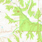 United States Geological Survey Bushnell East, IL (1974, 24000-Scale) digital map