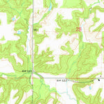 United States Geological Survey Bushnell East, IL (1974, 24000-Scale) digital map