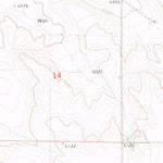 United States Geological Survey Bushnell, NE (1972, 24000-Scale) digital map