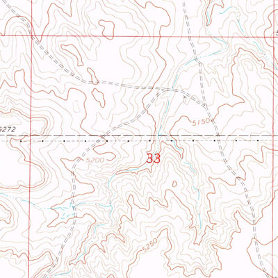 United States Geological Survey Bushnell, NE (1972, 24000-Scale) digital map
