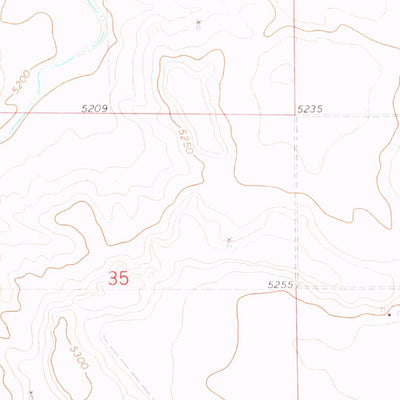 United States Geological Survey Bushnell SW, NE-CO (1972, 24000-Scale) digital map