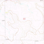 United States Geological Survey Bushnell SW, NE-CO (1972, 24000-Scale) digital map
