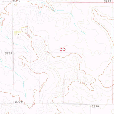 United States Geological Survey Bushnell SW, NE-CO (1972, 24000-Scale) digital map