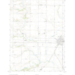 United States Geological Survey Bushnell West, IL (2021, 24000-Scale) digital map