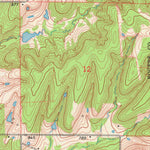 United States Geological Survey Bushyhead, OK (1970, 24000-Scale) digital map