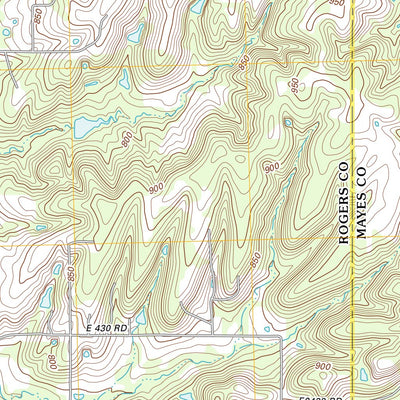 United States Geological Survey Bushyhead, OK (2012, 24000-Scale) digital map