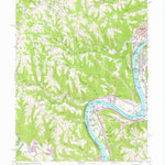 United States Geological Survey Businessburg, OH-WV (1960, 24000-Scale) digital map