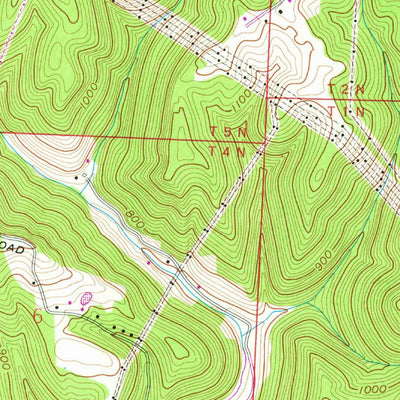 United States Geological Survey Businessburg, OH-WV (1960, 24000-Scale) digital map
