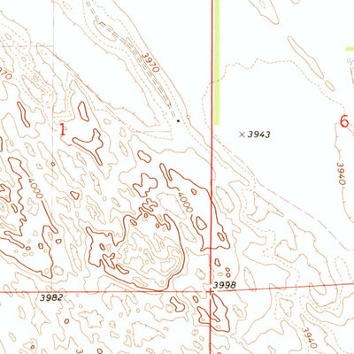 United States Geological Survey Buske Ranch, NE (1971, 24000-Scale) digital map