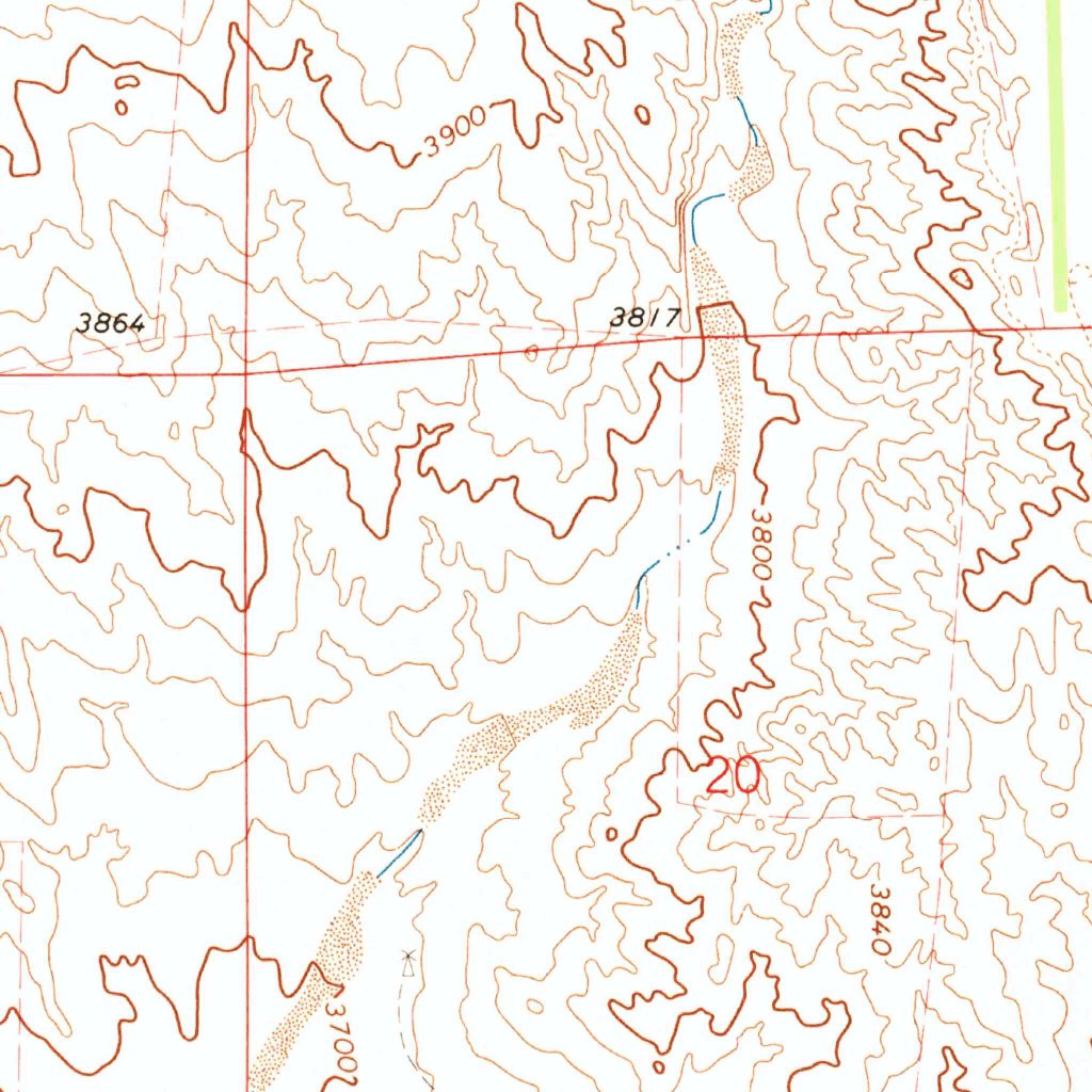Buske Ranch, NE (1971, 24000-Scale) Map by United States Geological ...