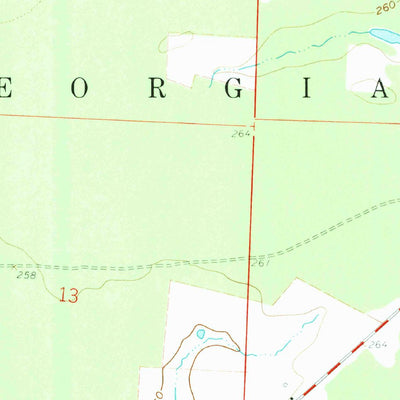 United States Geological Survey Bussey, AR (1960, 24000-Scale) digital map