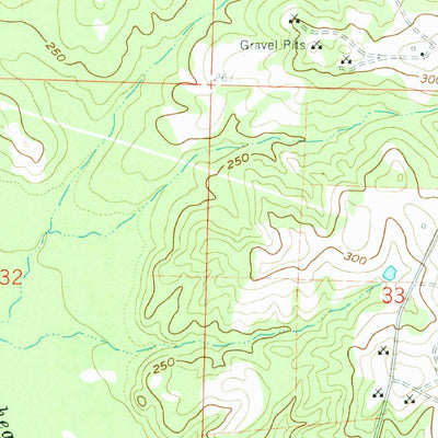 United States Geological Survey Bussey, AR (1960, 24000-Scale) digital map