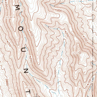 United States Geological Survey Busted Butte, NV (1961, 24000-Scale) digital map