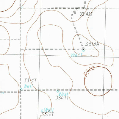 United States Geological Survey Busterville, TX (1985, 24000-Scale) digital map