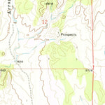 United States Geological Survey Bustos Well, NM (1972, 24000-Scale) digital map