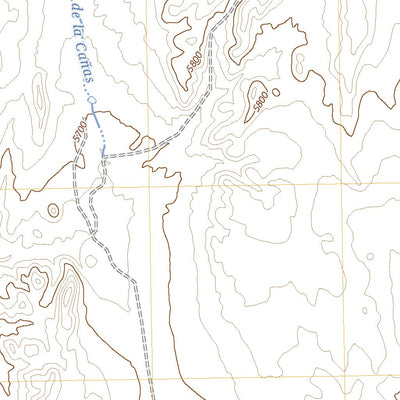 United States Geological Survey Bustos Well, NM (2023, 24000-Scale) digital map