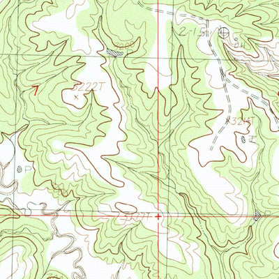 United States Geological Survey Butch Reservoir, MT (1985, 24000-Scale) digital map