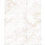 United States Geological Survey Butcher Knife Draw, WY (1964, 24000-Scale) digital map