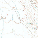 United States Geological Survey Butcher Knife Draw, WY (1964, 24000-Scale) digital map