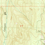 United States Geological Survey Butler Butte, OR (1989, 24000-Scale) digital map