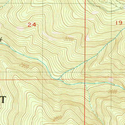 United States Geological Survey Butler Butte, OR (1989, 24000-Scale) digital map
