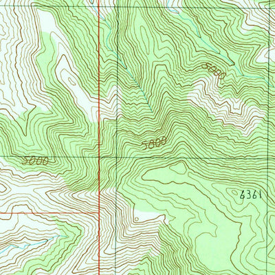 United States Geological Survey Butler Canyon, UT (1991, 24000-Scale) digital map
