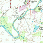United States Geological Survey Butler East, IN-OH (1958, 24000-Scale) digital map