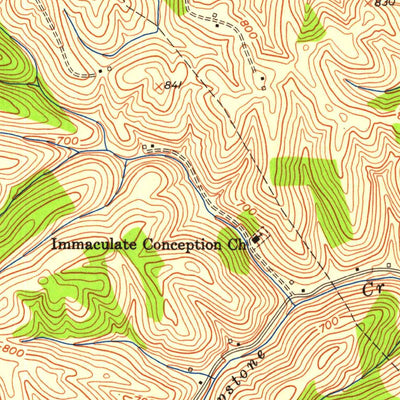 United States Geological Survey Butler, KY (1953, 24000-Scale) digital map
