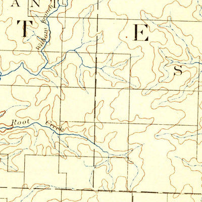 United States Geological Survey Butler, MO (1887, 125000-Scale) digital map