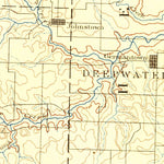 United States Geological Survey Butler, MO (1887, 125000-Scale) digital map