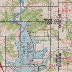 United States Geological Survey Butler, MO-KS (1981, 100000-Scale) digital map