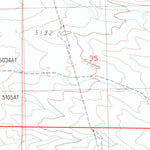 United States Geological Survey Butler Mountain, NV (1988, 24000-Scale) digital map