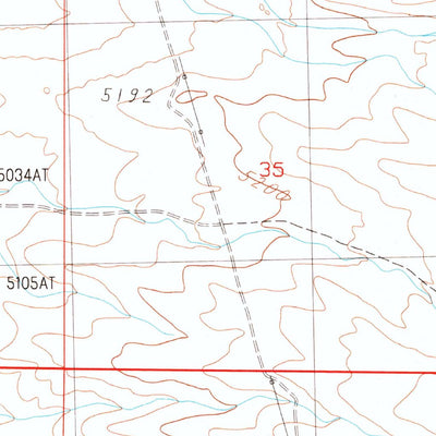 United States Geological Survey Butler Mountain, NV (1988, 24000-Scale) digital map