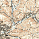 United States Geological Survey Butler, PA (1909, 62500-Scale) digital map