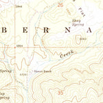 United States Geological Survey Butler Peak, CA (1971, 24000-Scale) digital map