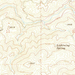 United States Geological Survey Butler Peak, CA (1971, 24000-Scale) digital map