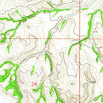 United States Geological Survey Butler Table, MT (1972, 24000-Scale) digital map