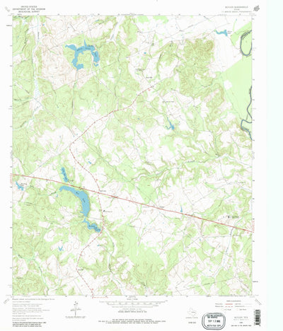 United States Geological Survey Butler, TX (1964, 24000-Scale) digital map