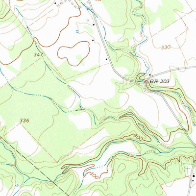 United States Geological Survey Butler, TX (1964, 24000-Scale) digital map