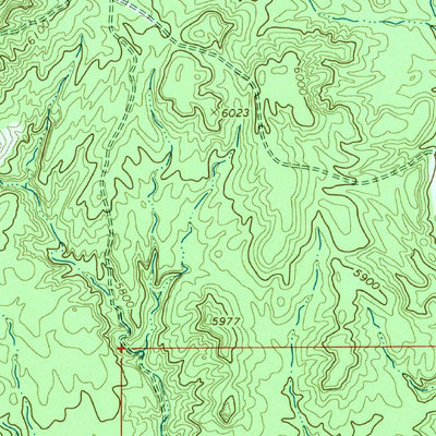 United States Geological Survey Butler Valley, UT (1964, 24000-Scale) digital map