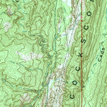 United States Geological Survey Butler Valley, UT (1964, 24000-Scale) digital map
